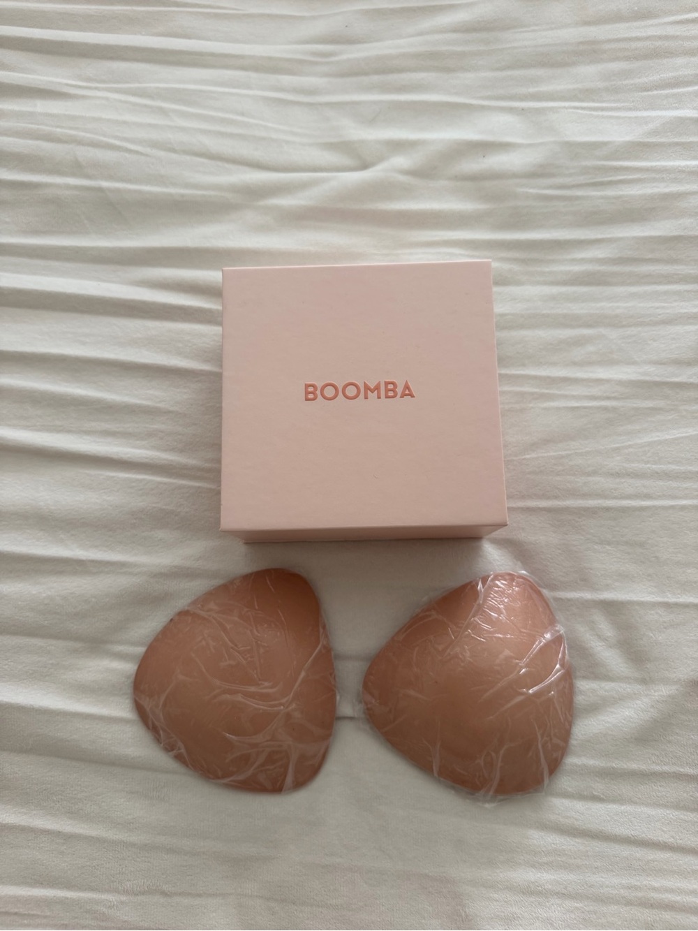 Sticky padding bra inserts